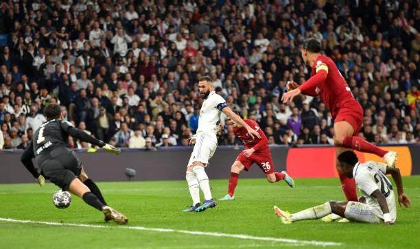 【欧冠】小熊助攻本泽马，皇马1比0利物浦，6比2晋级