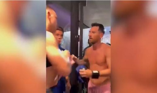 世预赛投注-迈阿密国际首秀球衣 梅西给了蓝十字阿根廷前锋